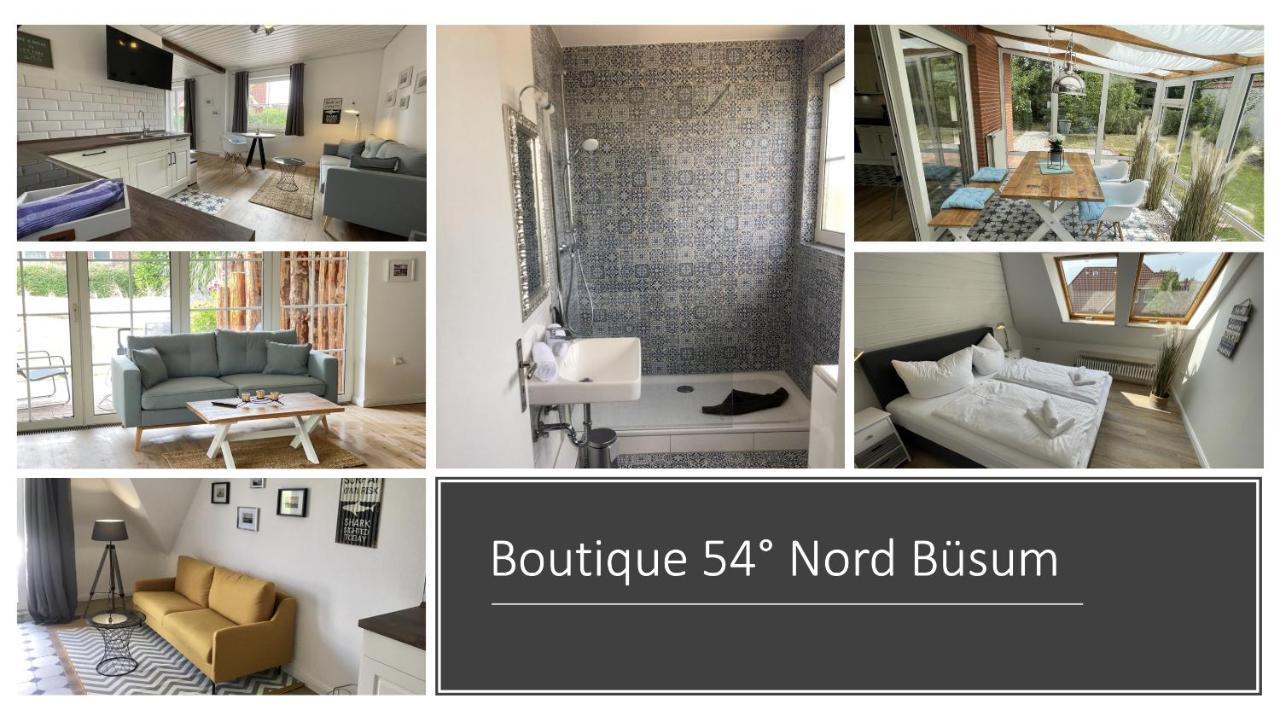 Boutique 54° Nord Apartment Busum Bagian luar foto