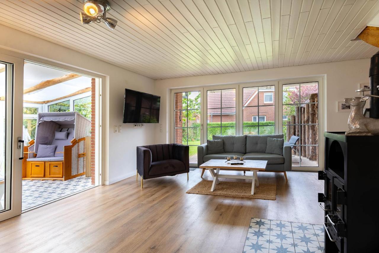 Boutique 54° Nord Apartment Busum Bagian luar foto